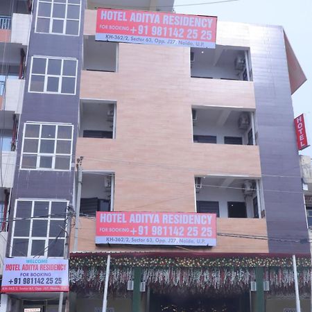 Hotel Aditya Residency Near Sector 63 Metro Station Нойда Экстерьер фото